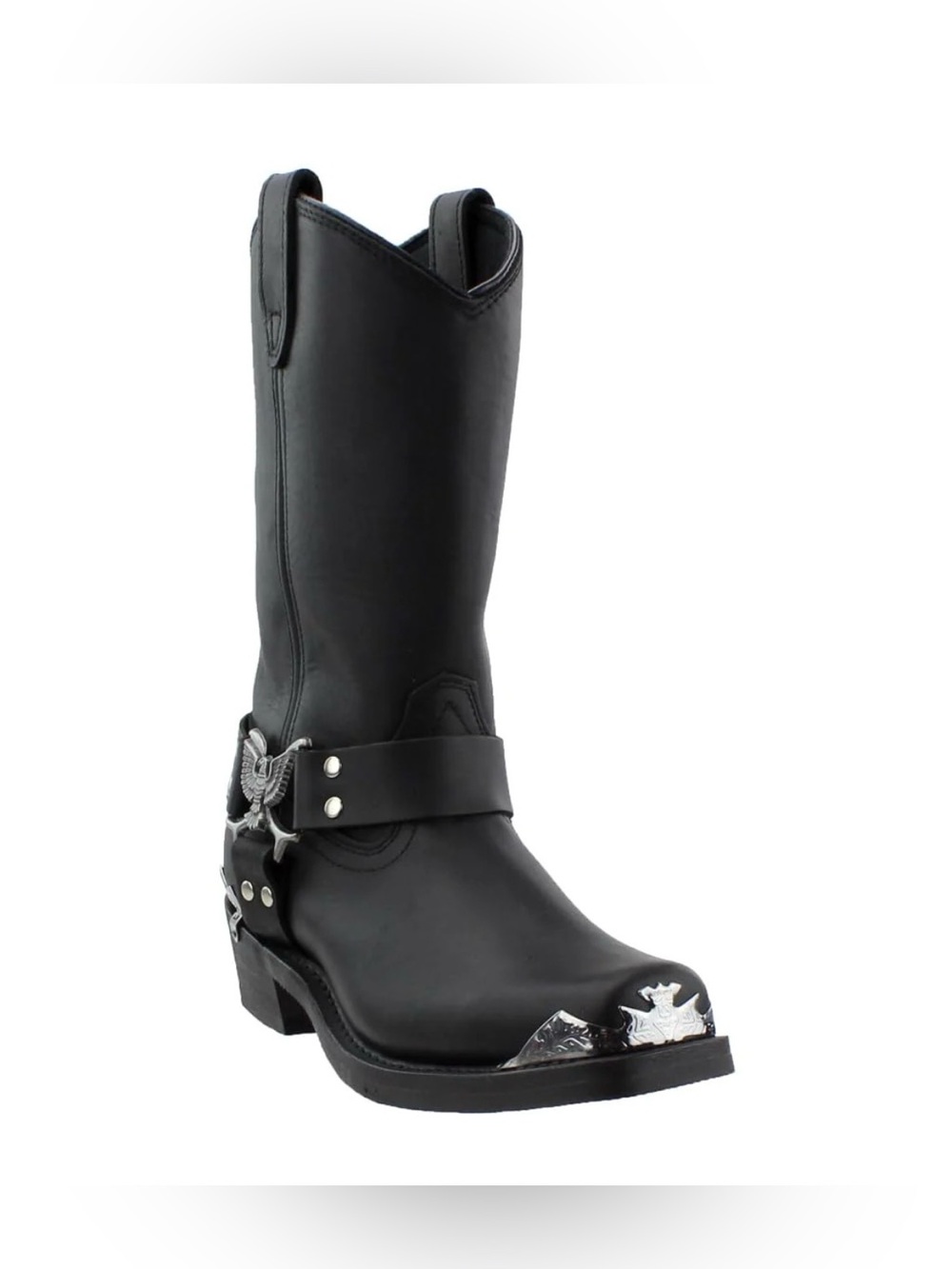 DINGO CHOPPER 12" HARNESS LEATHER WESTERN COWBOY BIKER BOOT  DI19053